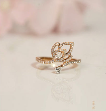 Exotic Diamond Ring