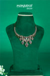 Royal Peacock Amethyst Necklace