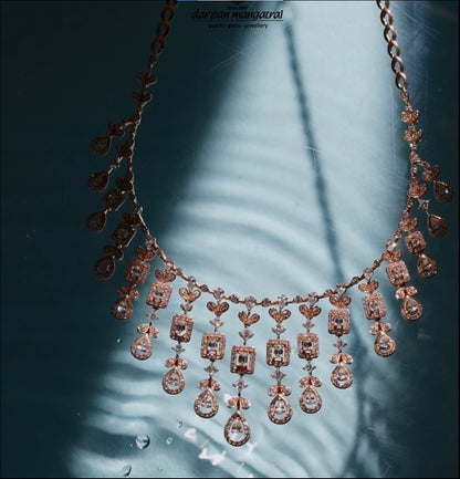 Firey Diamond Necklace