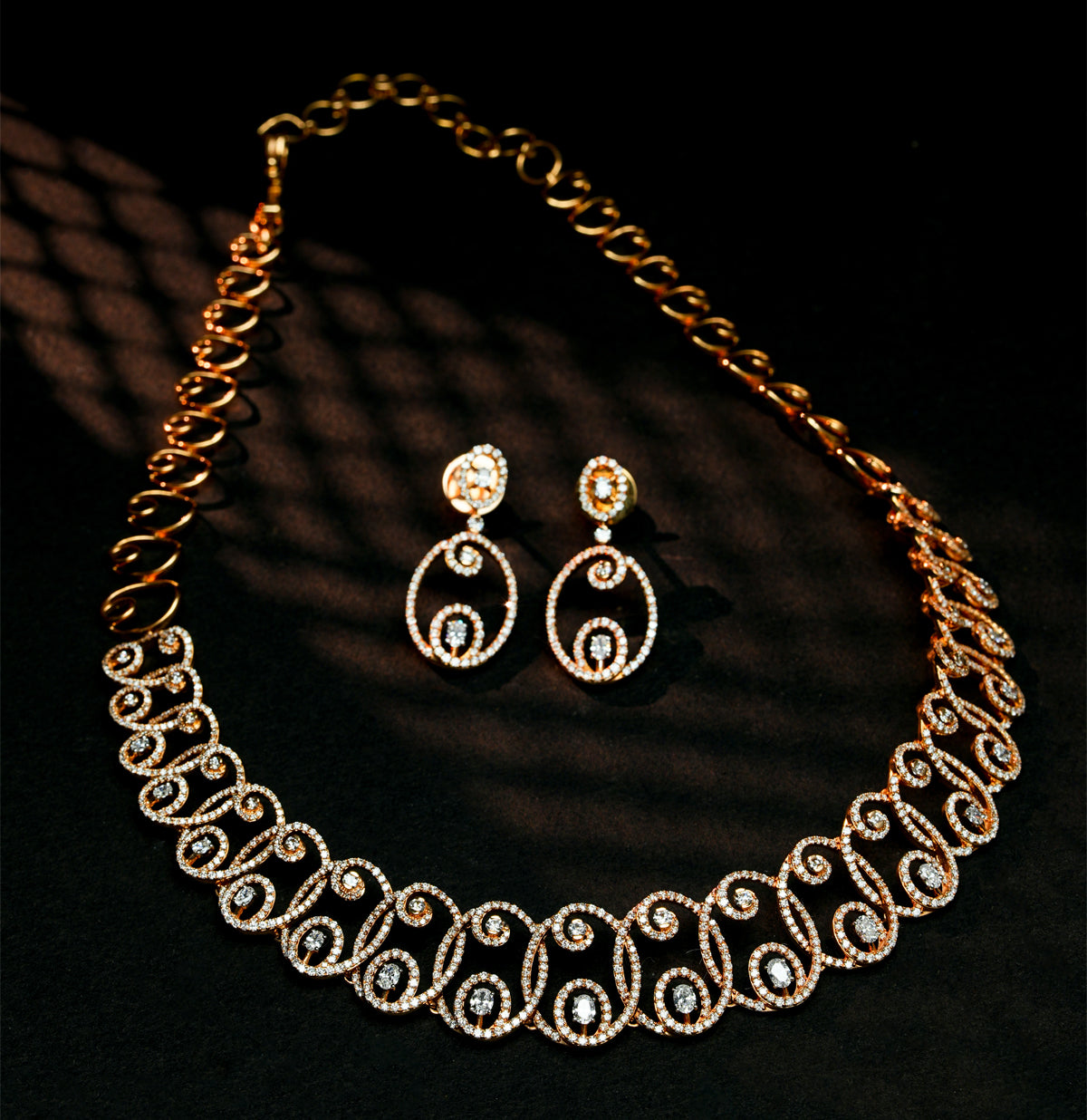 Expensive Diamond Necklace Set