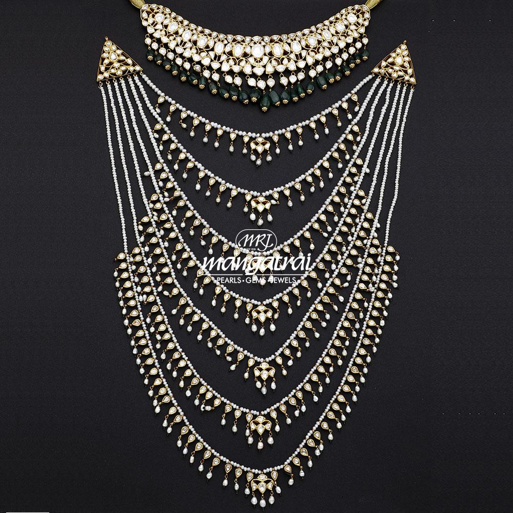 Polki Choker and Satlada