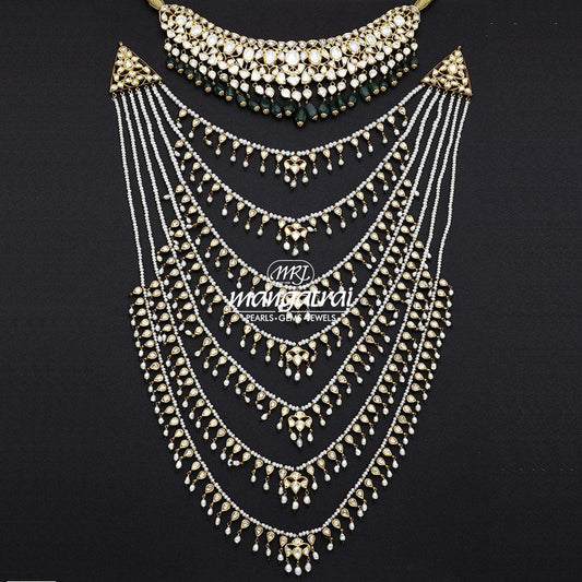 Polki Choker and Satlada