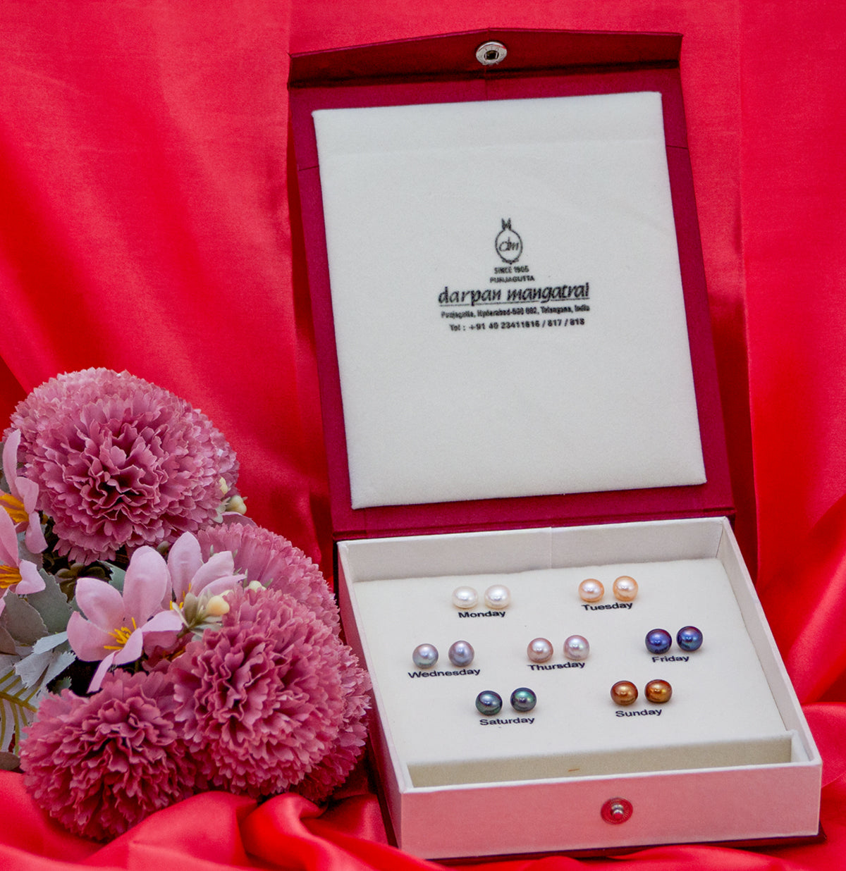 My Pearl Earrings Box