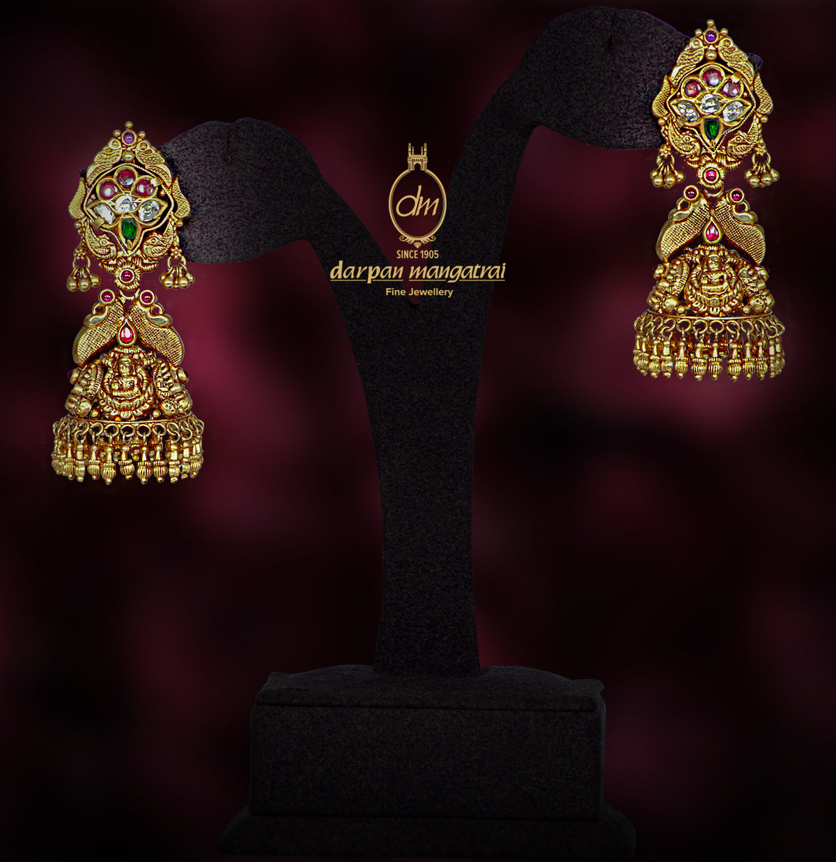 Adorable Gold Jhumka