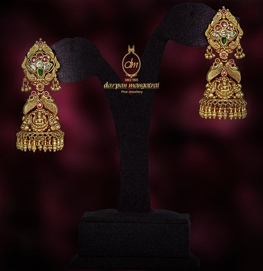 Adorable Gold Jhumka