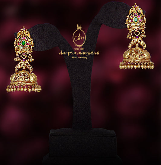 Glamorous Gold Jhumka