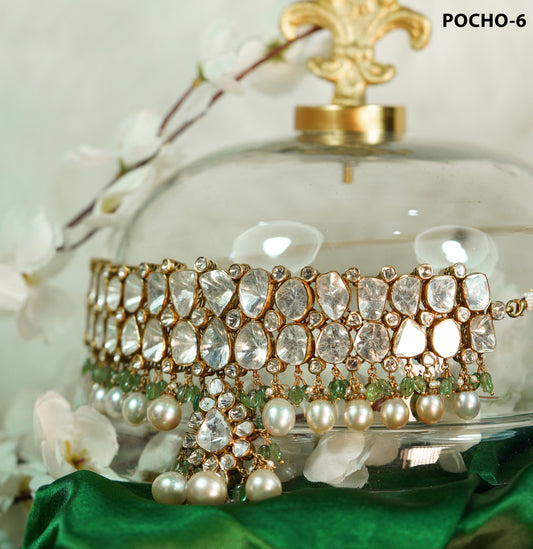 Sparkling Polki Choker