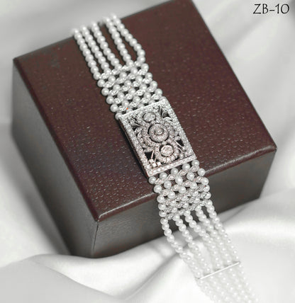 Pearl Diamond Bracelet