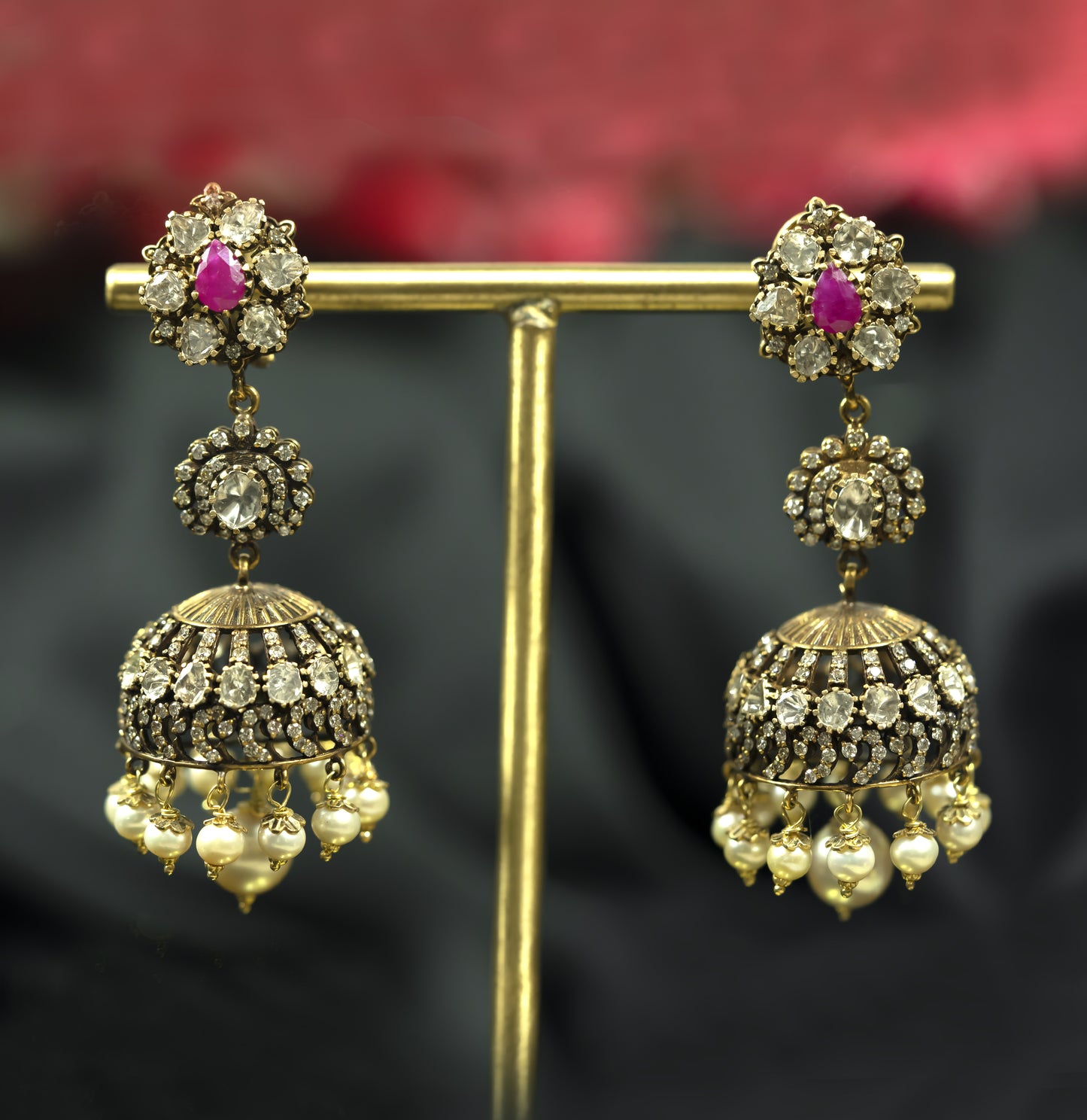 Favorite Polki Jhumka Earring