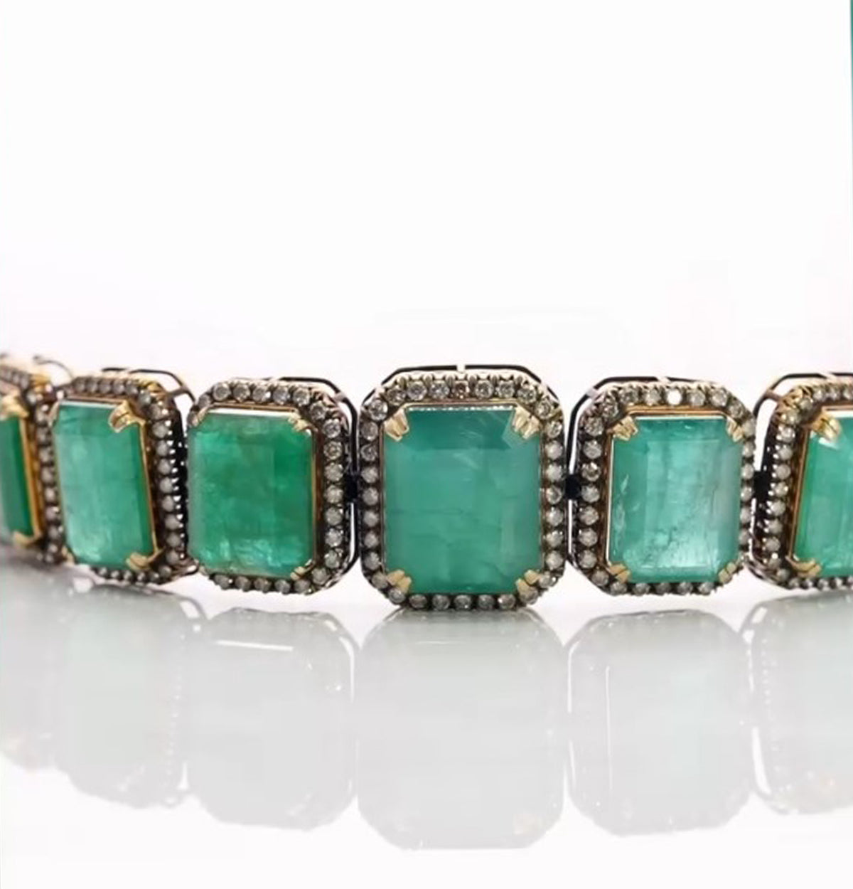 Precious Polki Emerald Choker