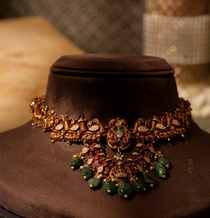 Antique Gold Choker