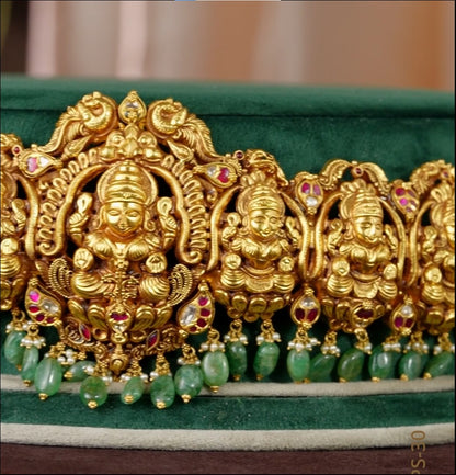Resplendent Laxmi Devi Gold Vadanam
