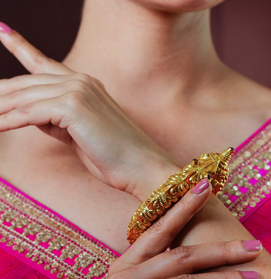 Nakshi Gold Bangle Kada
