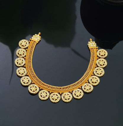 Vintage Gold Short Necklace