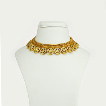 Vintage Gold Short Necklace
