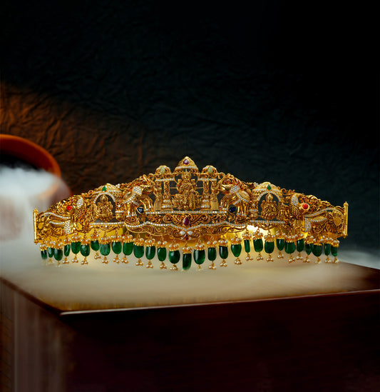 Beautiful Gold Lakshmi Devi Vadanam