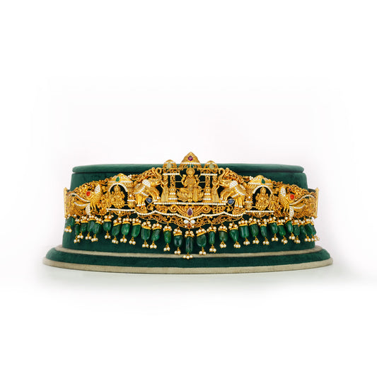 Beautiful Gold Lakshmi Devi Vadanam