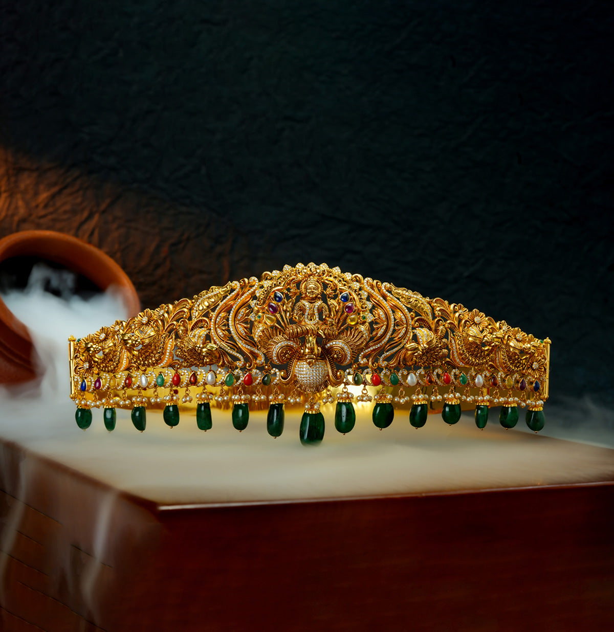 Lotus Gold Navaratan Laxmi Devi Vadanam