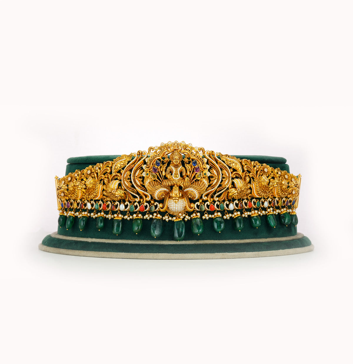 Lotus Gold Navaratan Laxmi Devi Vadanam