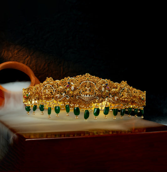 Antique Gold Laxmi Devi Vadanam