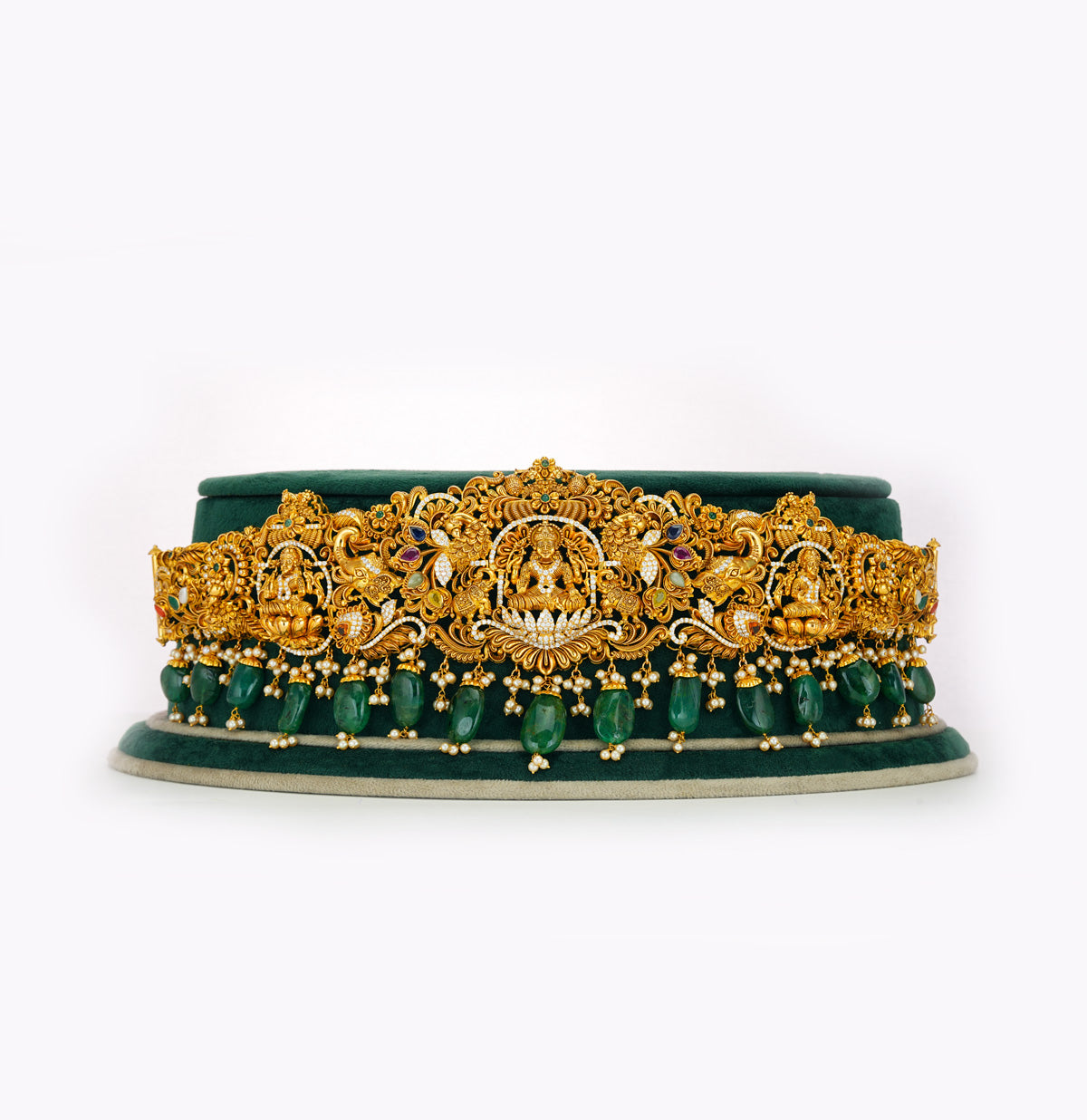 Antique Gold Laxmi Devi Vadanam