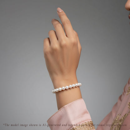 Forever Shine White Freshwater Pearl Gift Box