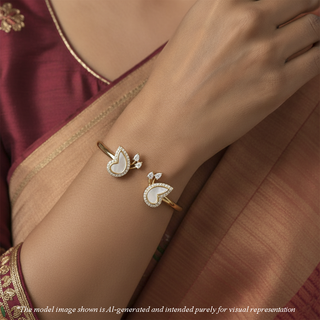 Comfortable White Freshwater Pearl Bracelet