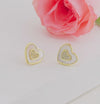 Silky Freshwater Pearl Stud Earrings