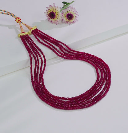 Natural Ruby Necklace