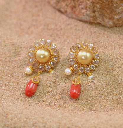 Artisanal Polki Earring