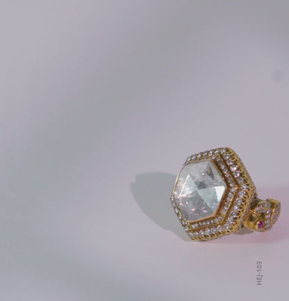 Magnificent Polki Ring