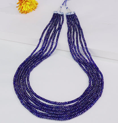 Natural Blue Sapphire Mala