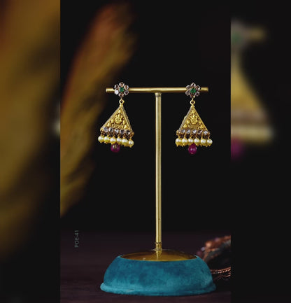 Glamorous Gold Earrings