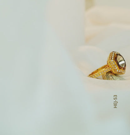 Enchanting Polki Ring