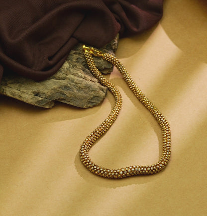 Bold Polki Gold Necklace