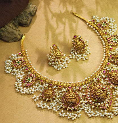 Decorative Guttapusalu Necklace
