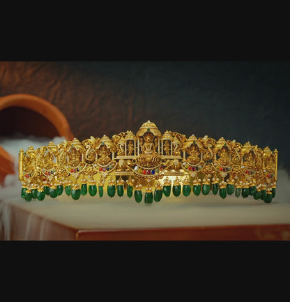 Beautiful Gold Lakshmi Devi Vadanam