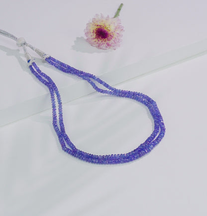 Timeless Tanzanite Beads Necklace