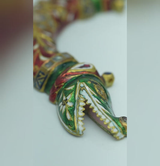 Slender Kundan Pendent