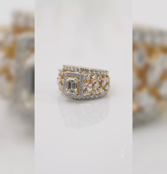 Dramatic Diamond Ring
