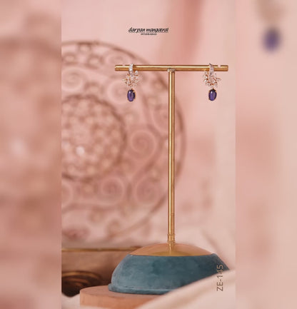 Shiny Diamond Earrings