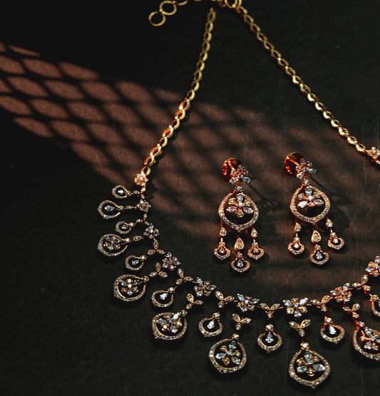 Ethical Diamond Necklace Set