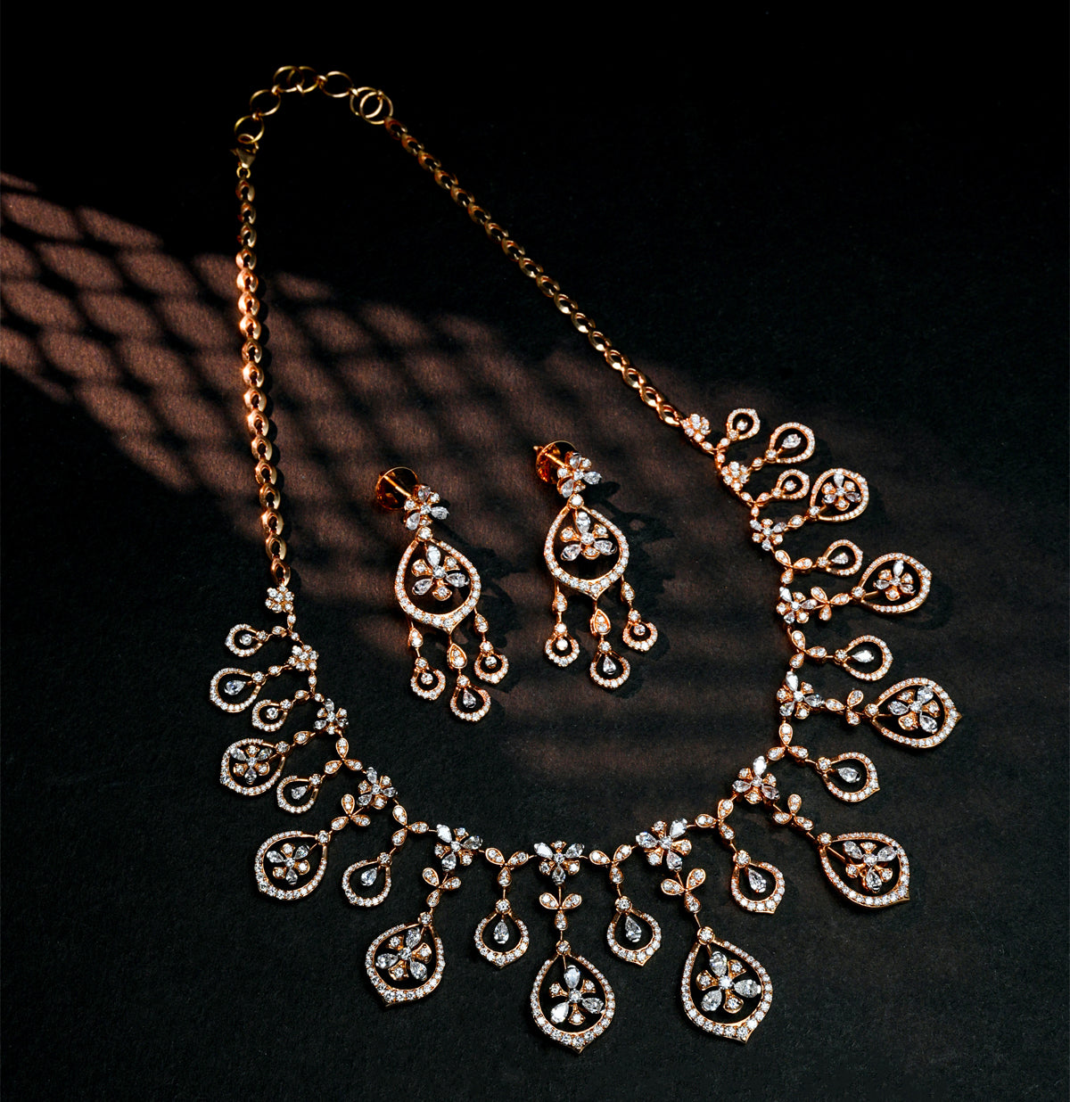 Ethical Diamond Necklace Set